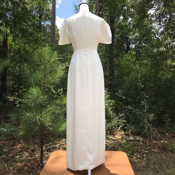 J Crew Adrianne Ruffle Wedding Dress Size 2 - Picture 6 of 11